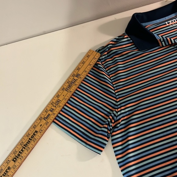IZOD Men’s Golf Printed Polo with Stretch Sz Large - Picture 8 of 10